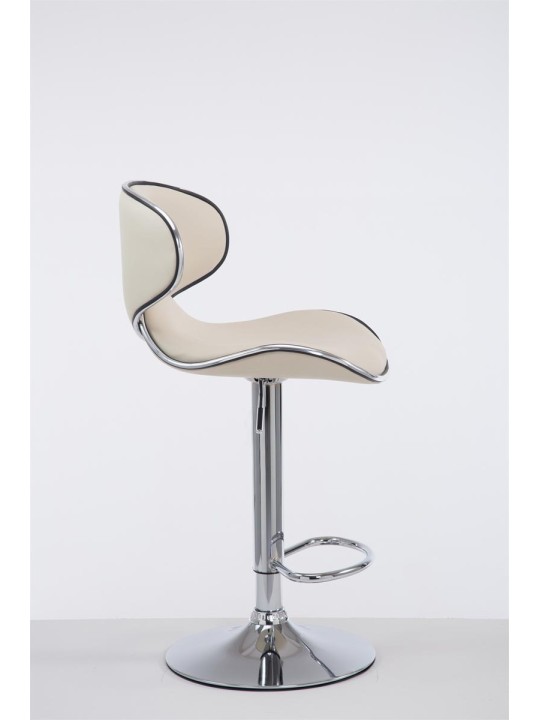 Baarijakkara Las Vegas V2 kromi, kermanvärinen Baarijakkara Las Vegas V2 kromi, kermanvärinen