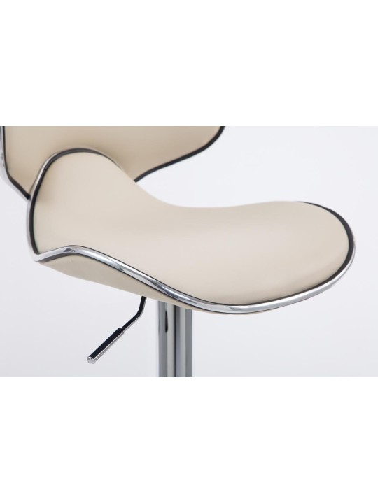 Baarijakkara Las Vegas V2 kromi, kermanvärinen Baarijakkara Las Vegas V2 kromi, kermanvärinen