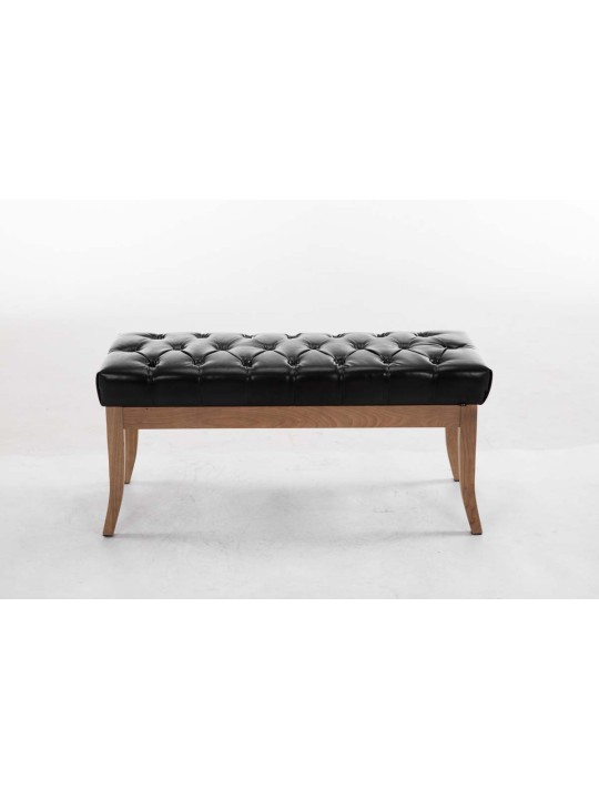 Penkki Ramses keinonahkaa antiikki-kevyt 100, musta