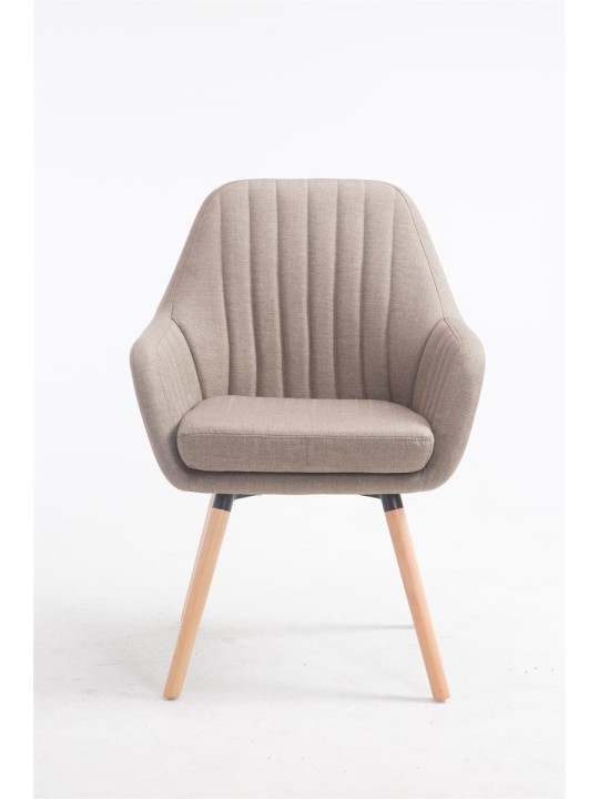 Tuoli Florian kangas Natura, taupe