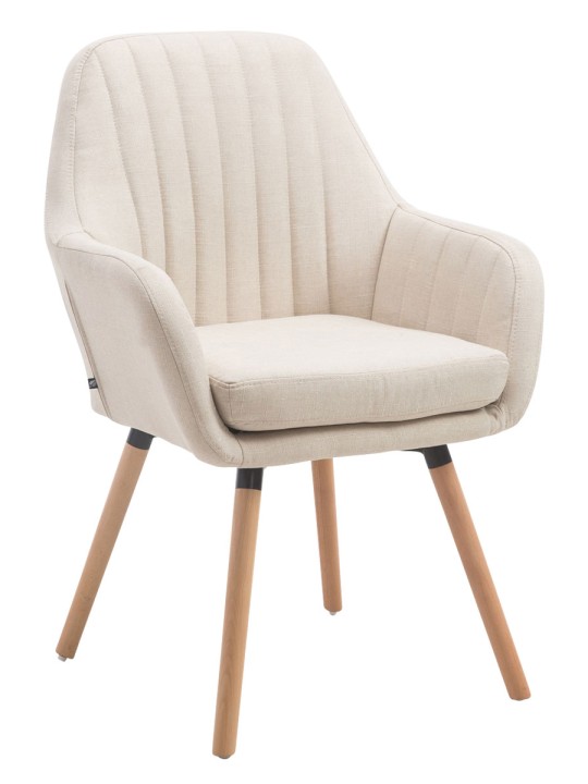 Tuoli Florian kangas Natura, kermanvärinen