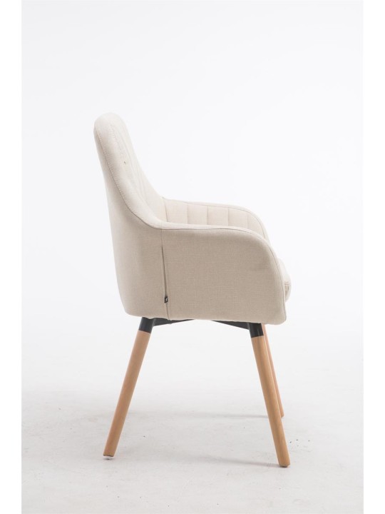 Tuoli Florian kangas Natura, kermanvärinen