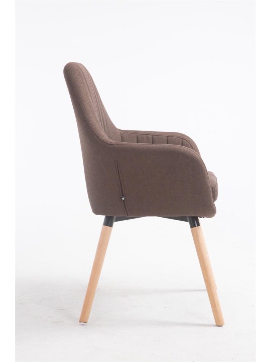 Tuoli Florian kangas Natura, ruskea