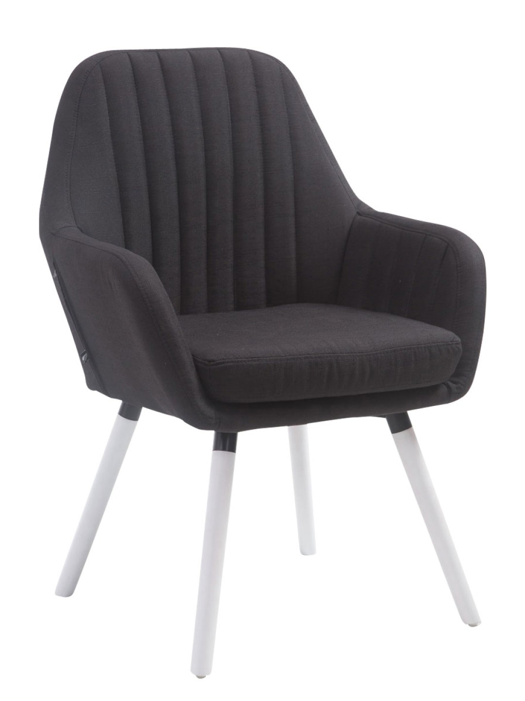 Tuoli Florian kangasta, musta