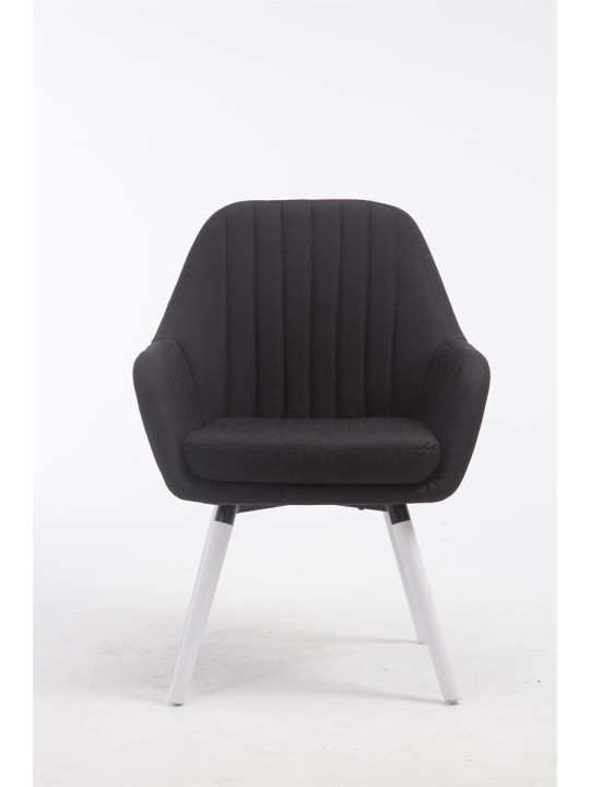 Tuoli Florian kangasta, musta