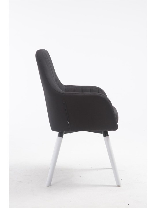 Tuoli Florian kangasta, musta