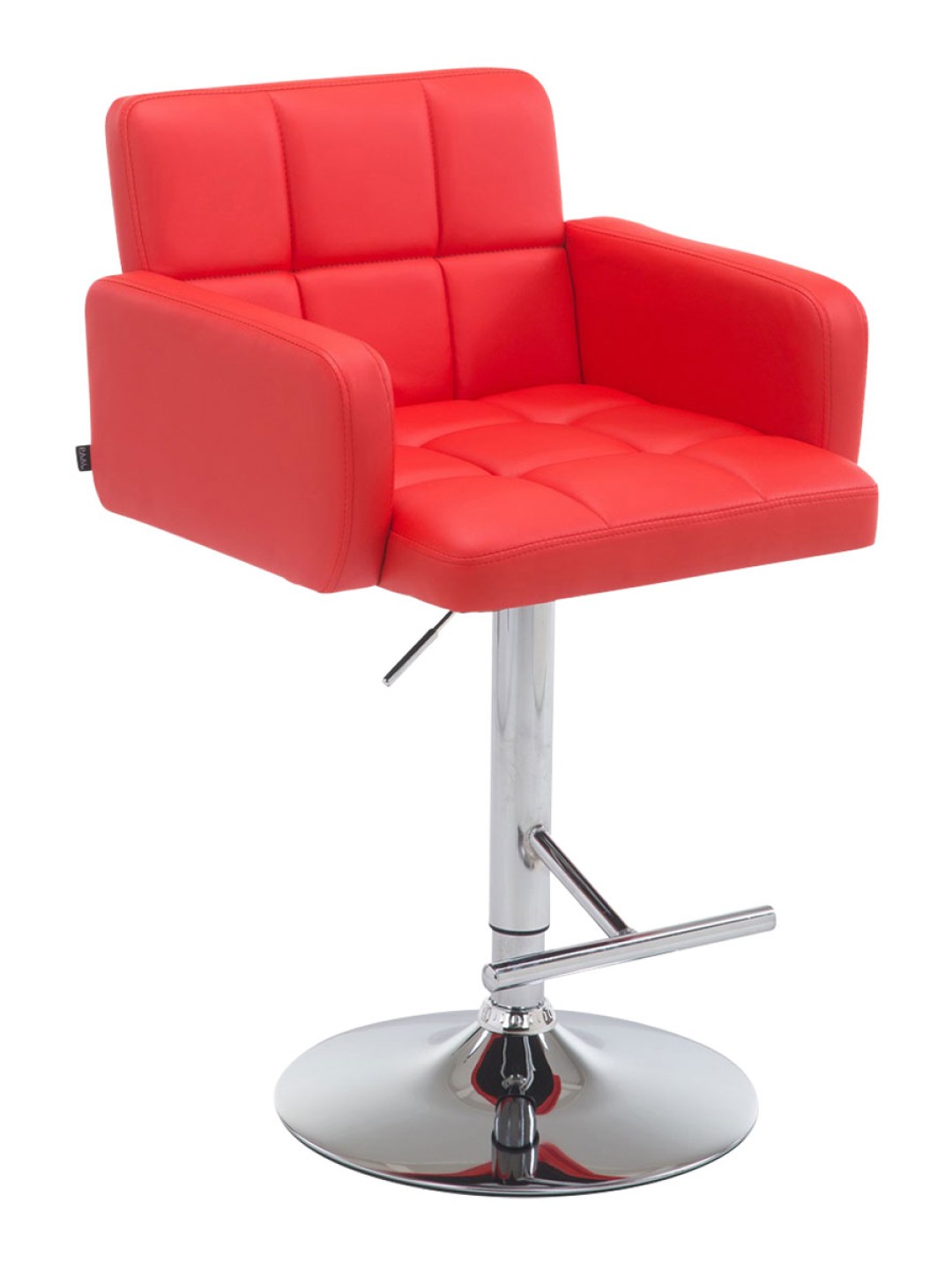 Baarijakkara Los Angeles keinonahka C, punainen