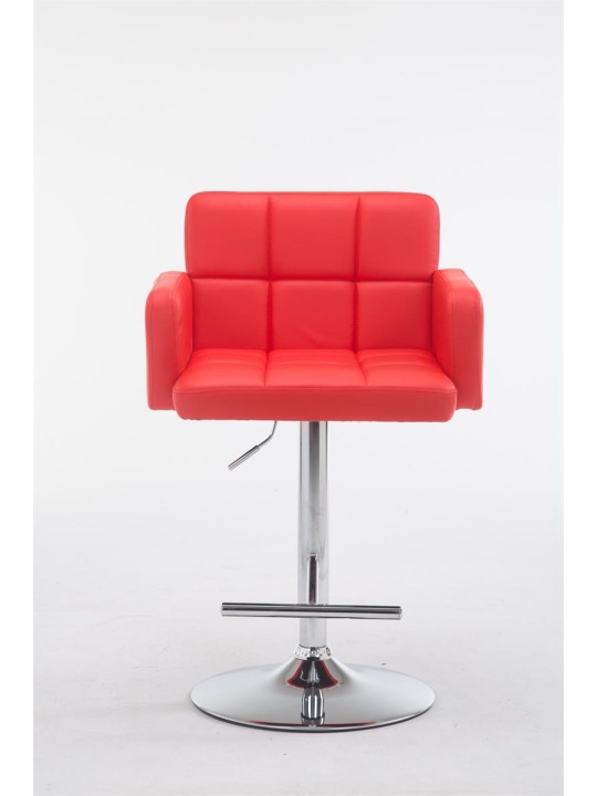 Baarijakkara Los Angeles keinonahka C, punainen