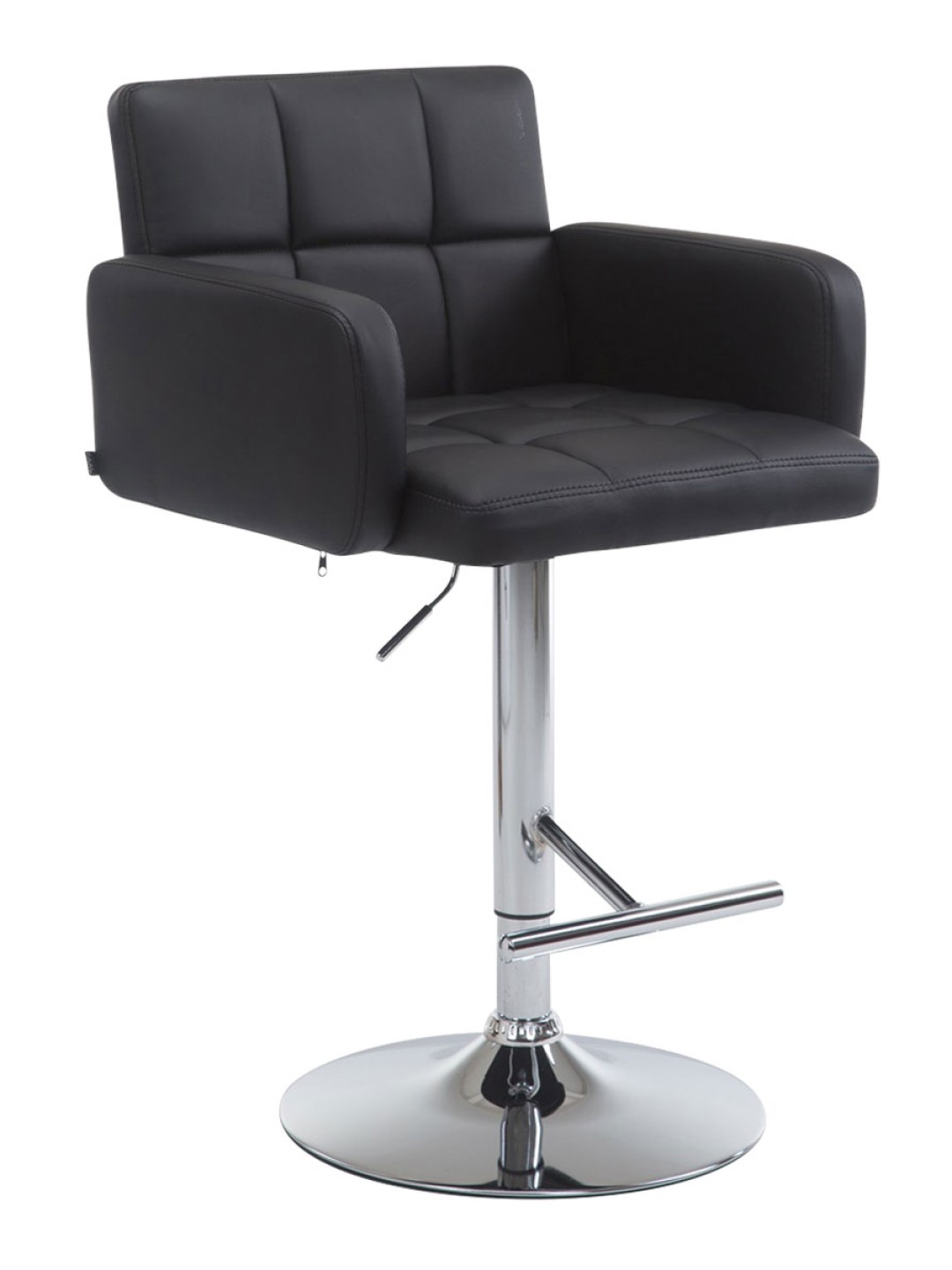 Baarijakkara Los Angeles keinonahka C, musta