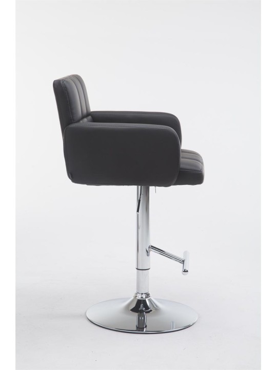 Baarijakkara Los Angeles keinonahka C, musta