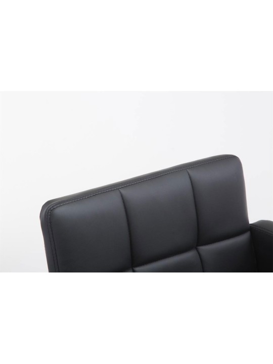 Baarijakkara Los Angeles keinonahka C, musta