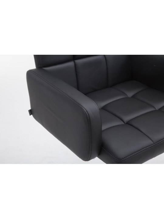 Baarijakkara Los Angeles keinonahka C, musta