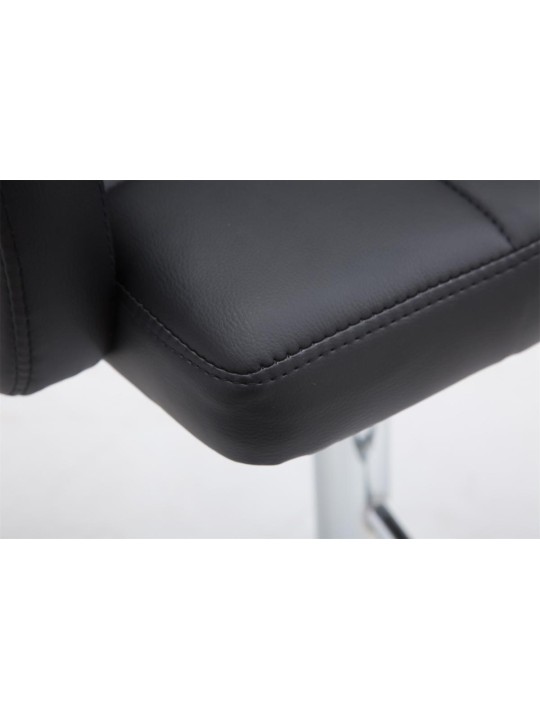 Baarijakkara Los Angeles keinonahka C, musta