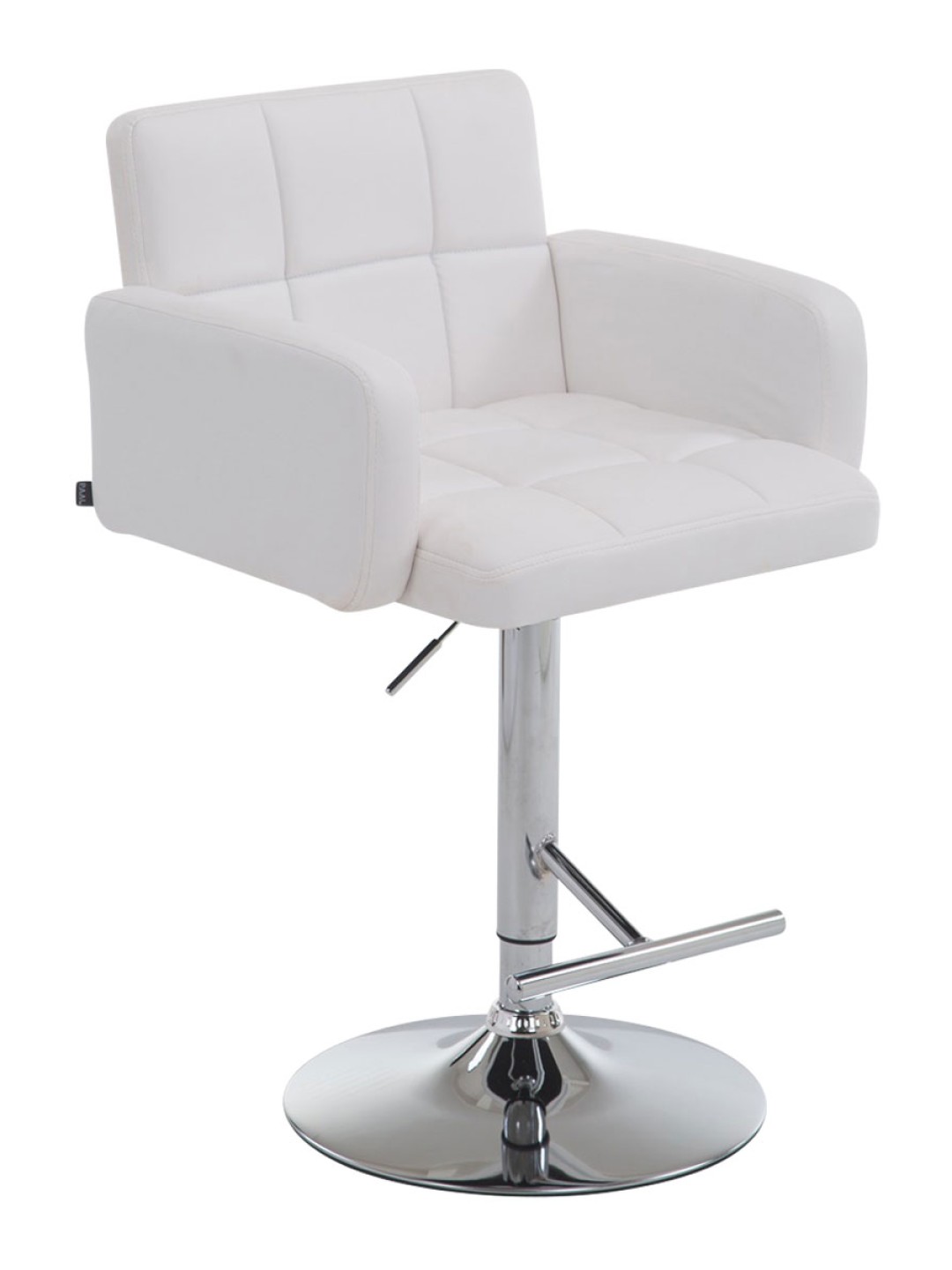 Baarijakkara Los Angeles keinonahka C, valkoinen