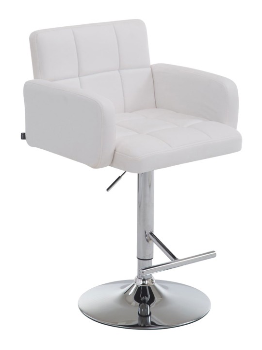 Baarijakkara Los Angeles keinonahka C, valkoinen