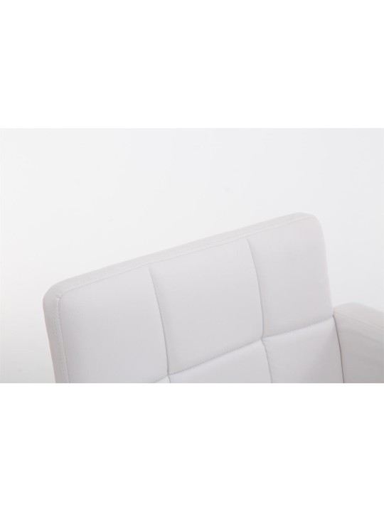 Baarijakkara Los Angeles keinonahka C, valkoinen