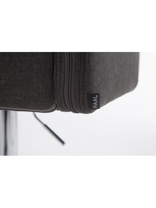 Baarijakkara Los Angeles kangas C, tummanharmaa