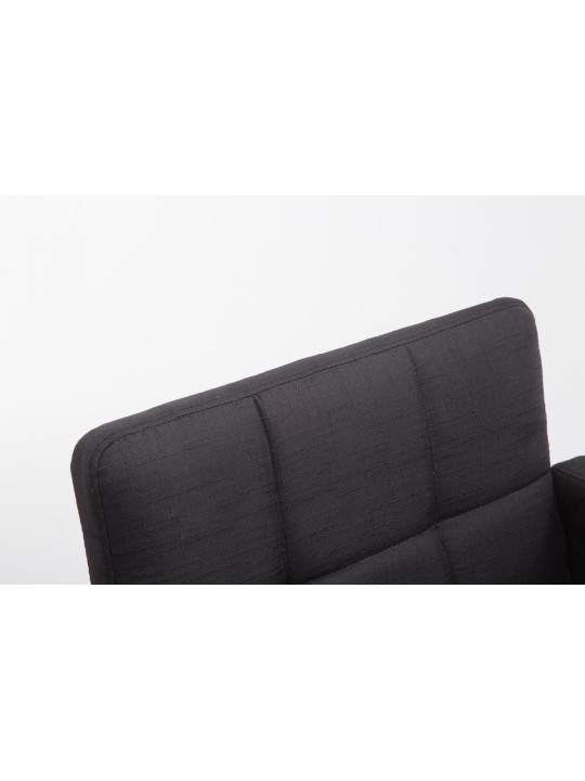 Baarijakkara Los Angeles kangas C, musta