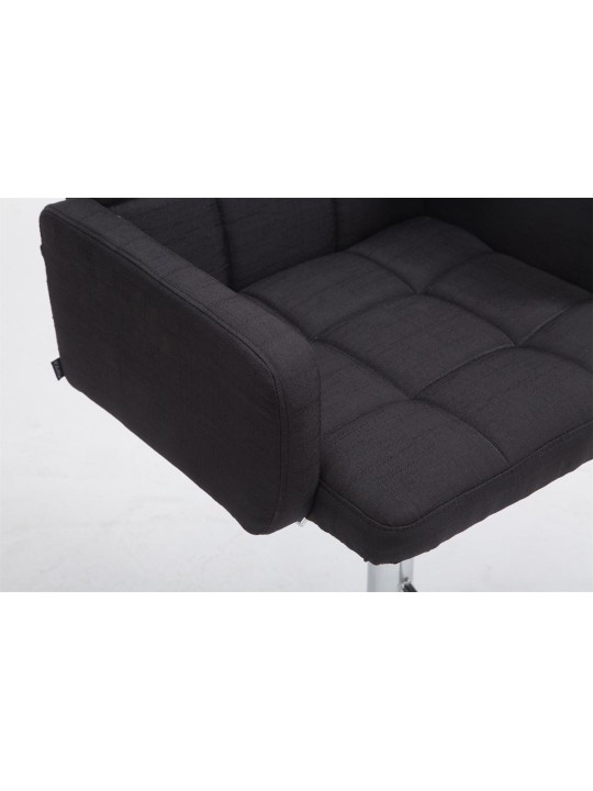 Baarijakkara Los Angeles kangas C, musta