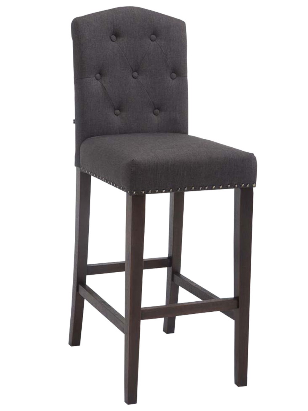 Baarijakkara Louise antiikkikangasta, tummanharmaa