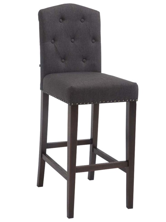 Baarijakkara Louise antiikkikangasta, tummanharmaa