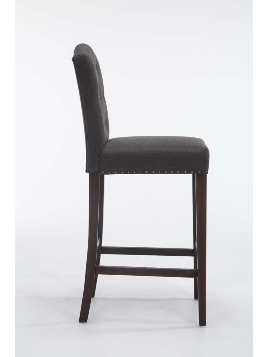 Baarijakkara Louise antiikkikangasta, tummanharmaa