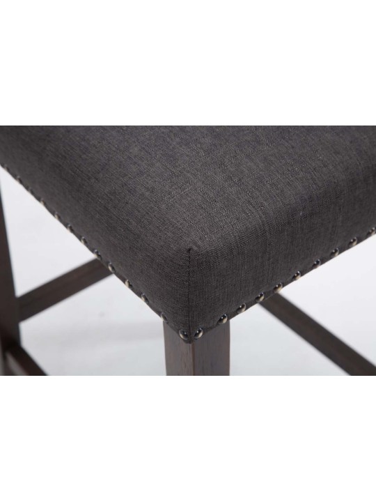 Baarijakkara Louise antiikkikangasta, tummanharmaa