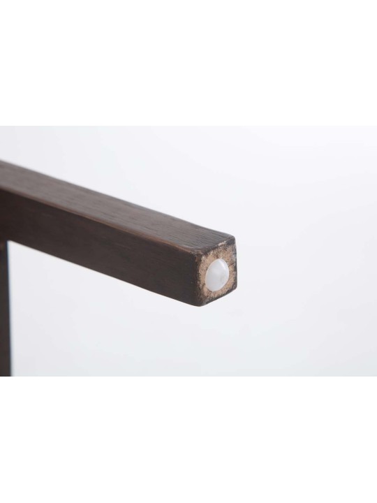 Baarijakkara Louise antiikkikangasta, tummanharmaa