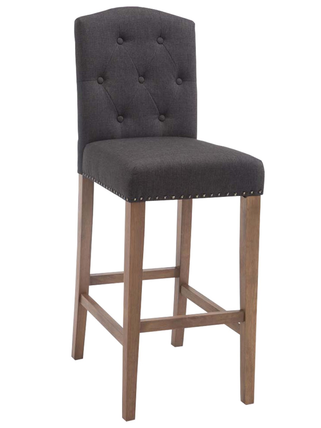 Baarijakkara Louise-kankainen antiikki-kevyt, tummanharmaa