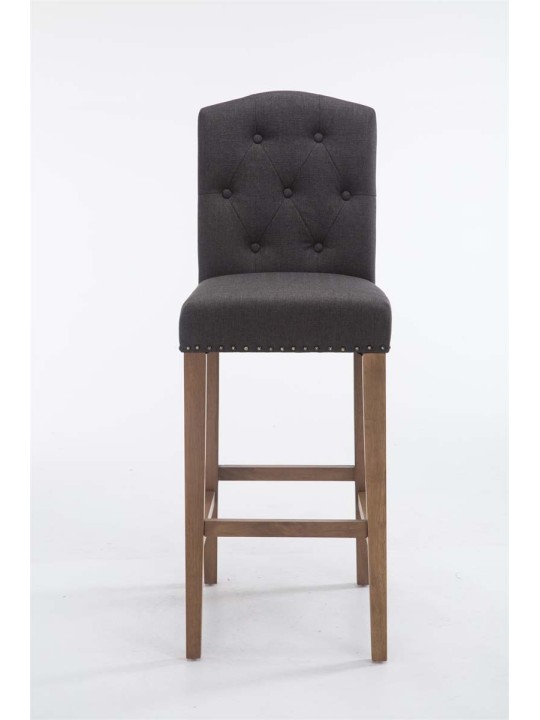 Baarijakkara Louise-kankainen antiikki-kevyt, tummanharmaa