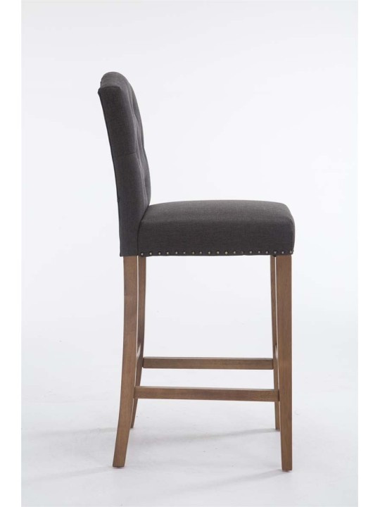 Baarijakkara Louise-kankainen antiikki-kevyt, tummanharmaa