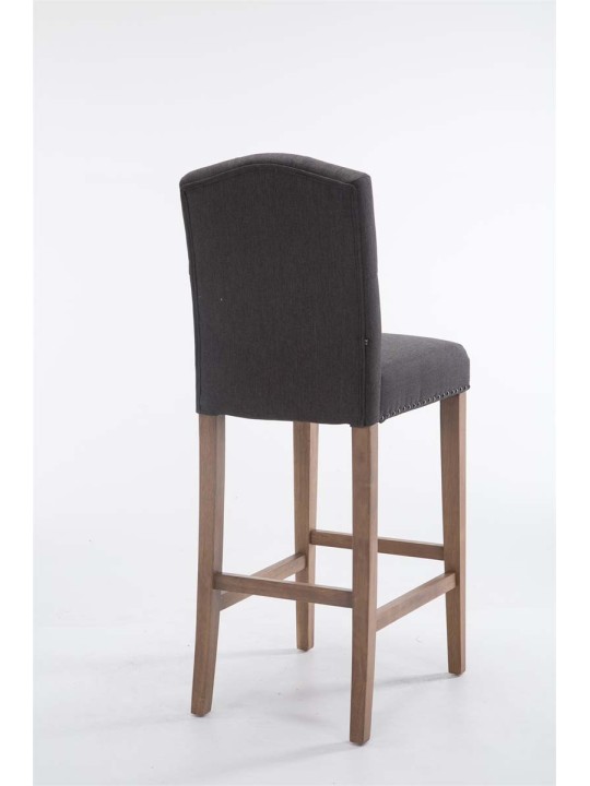 Baarijakkara Louise-kankainen antiikki-kevyt, tummanharmaa