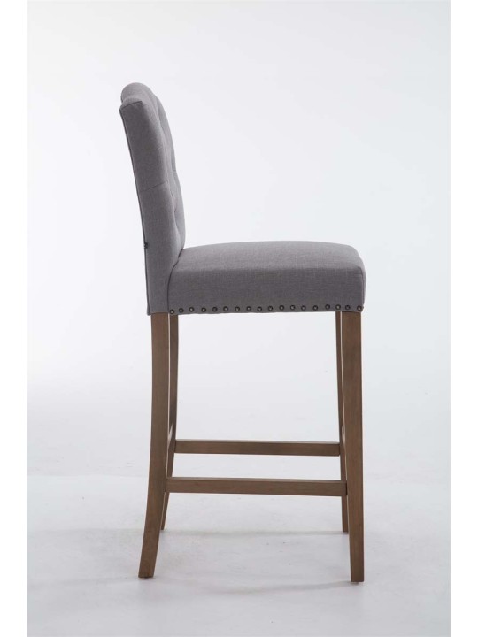 Baarijakkara Louise-kankainen antiikki-kevyt, vaaleanharmaa