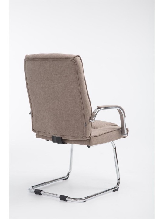 Vierailijatuoli Attila kangasta, taupe