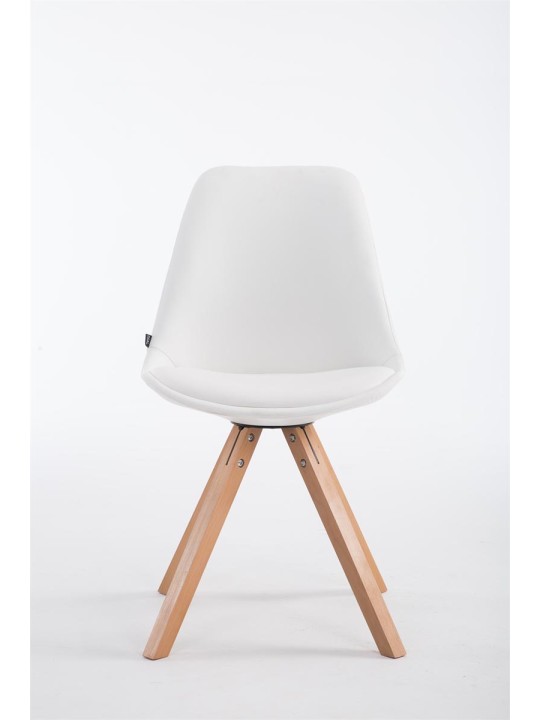 Laval Natura Squaren vierailijatuoli, valkoinen