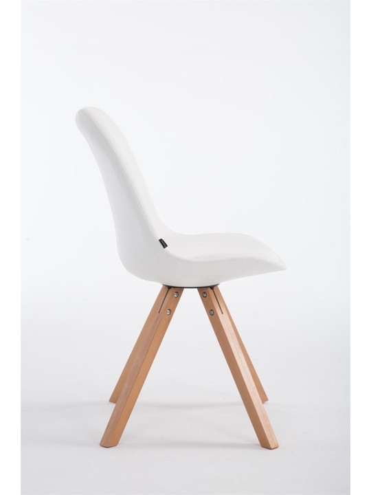 Laval Natura Squaren vierailijatuoli, valkoinen