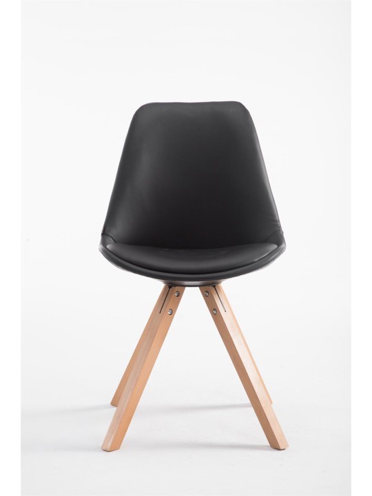 Laval Natura Squaren vierailijatuoli, musta