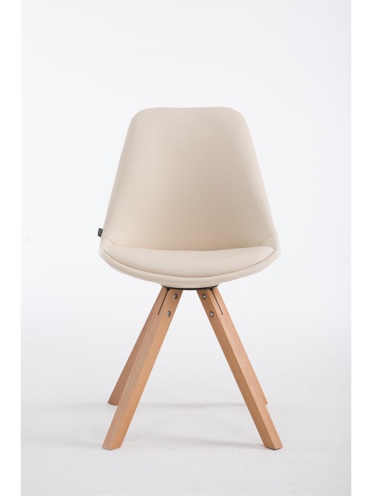 Laval Natura Squaren vierailijatuoli, kermanvärinen