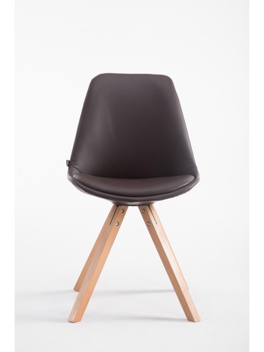 Laval Natura Squaren vierailijatuoli, ruskea