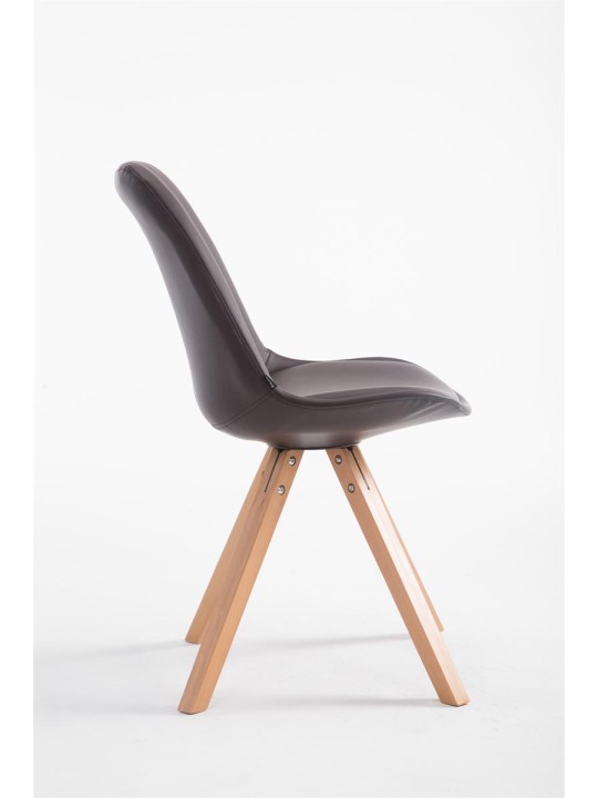 Laval Natura Squaren vierailijatuoli, ruskea