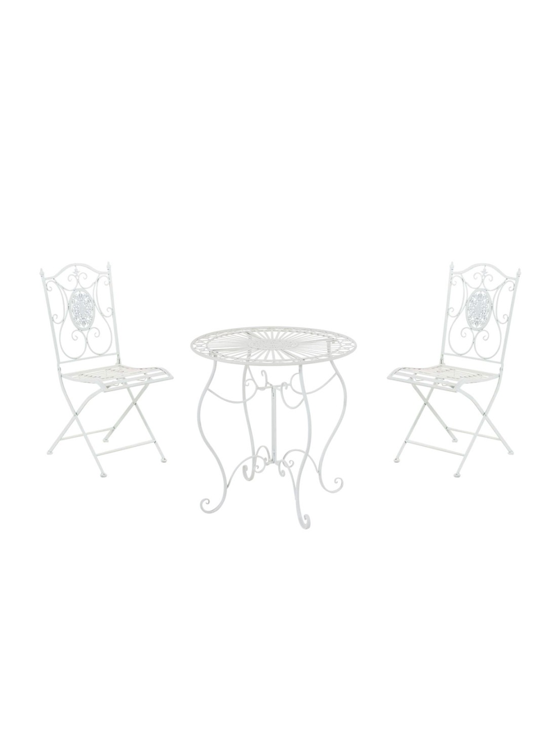 Aldeano-istuinryhmä, valkoinen