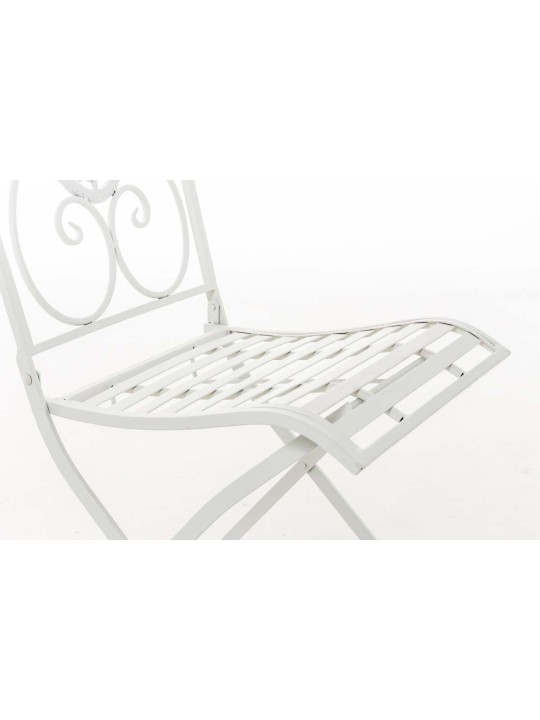 Aldeano-istuinryhmä, valkoinen