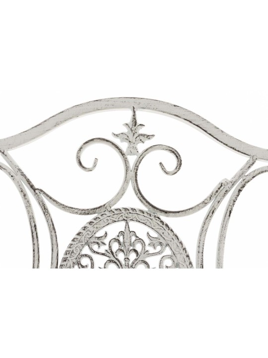 Aldeano-istuinryhmä, antiikkivalkoinen