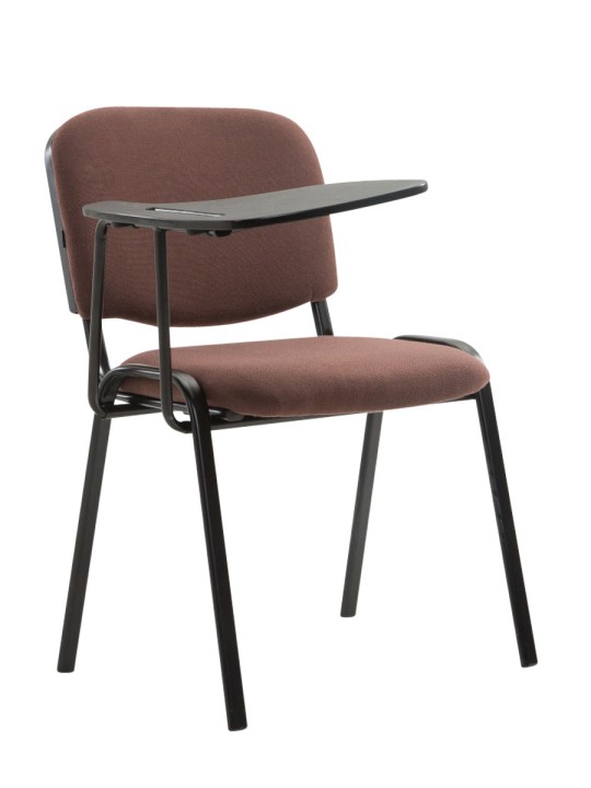 Ken-tuoli taitettavalla pöytäkankaalla, ruskea