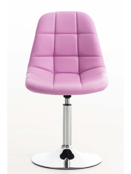 Tuoli Emil keinonahkaa, pinkki
