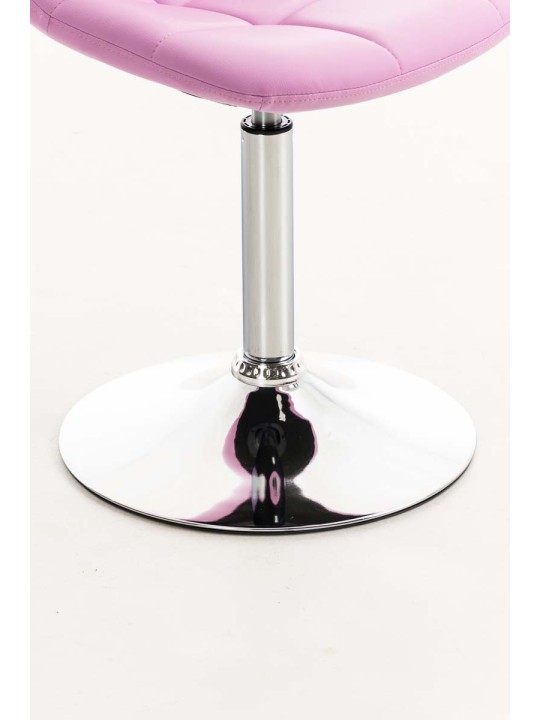 Tuoli Emil keinonahkaa, pinkki