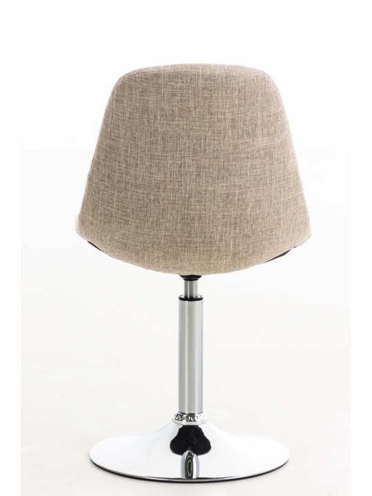 Tuoli Emil kangasta, kermanvärinen