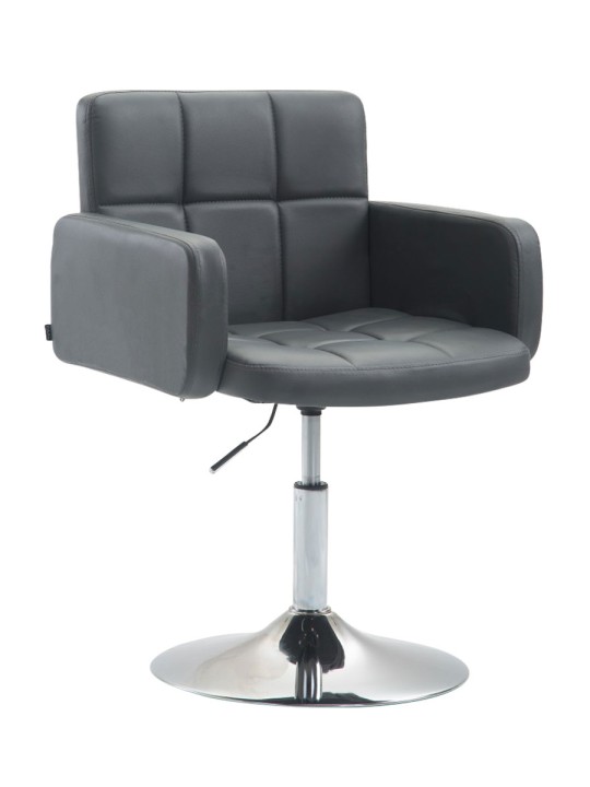 Lounger Los Angeles keinonahkaa, harmaa