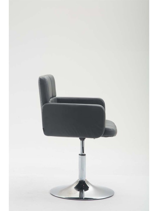 Lounger Los Angeles keinonahkaa, harmaa