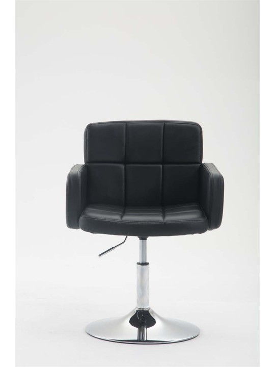 Lounger Los Angeles keinonahkaa, musta